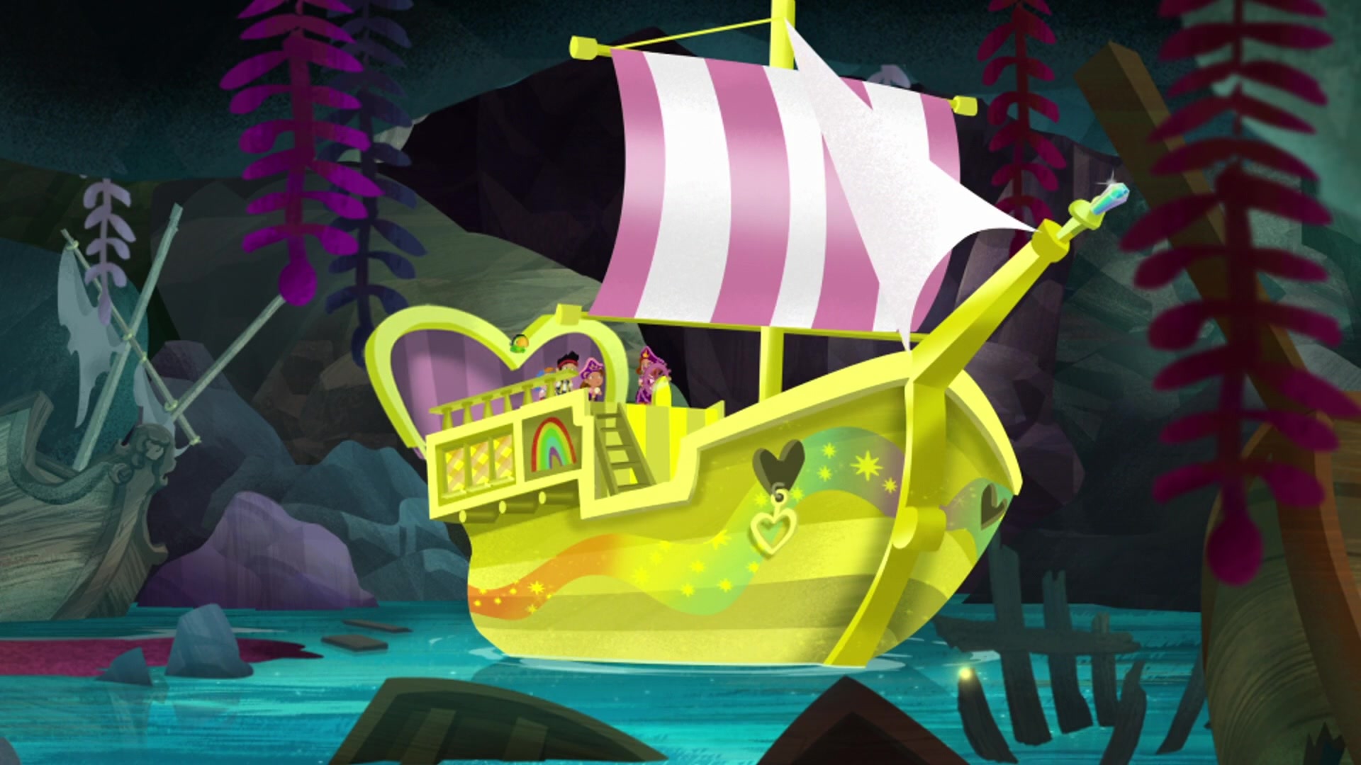 jake and the neverland ship