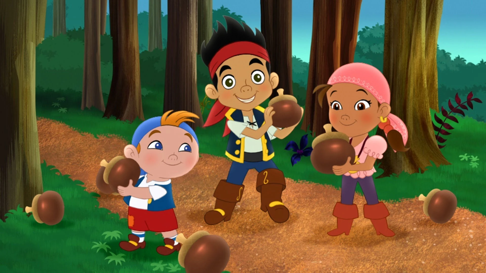 Image - Jake&Crew-Huddle Up!.jpg | Jake and the Never Land Pirates Wiki