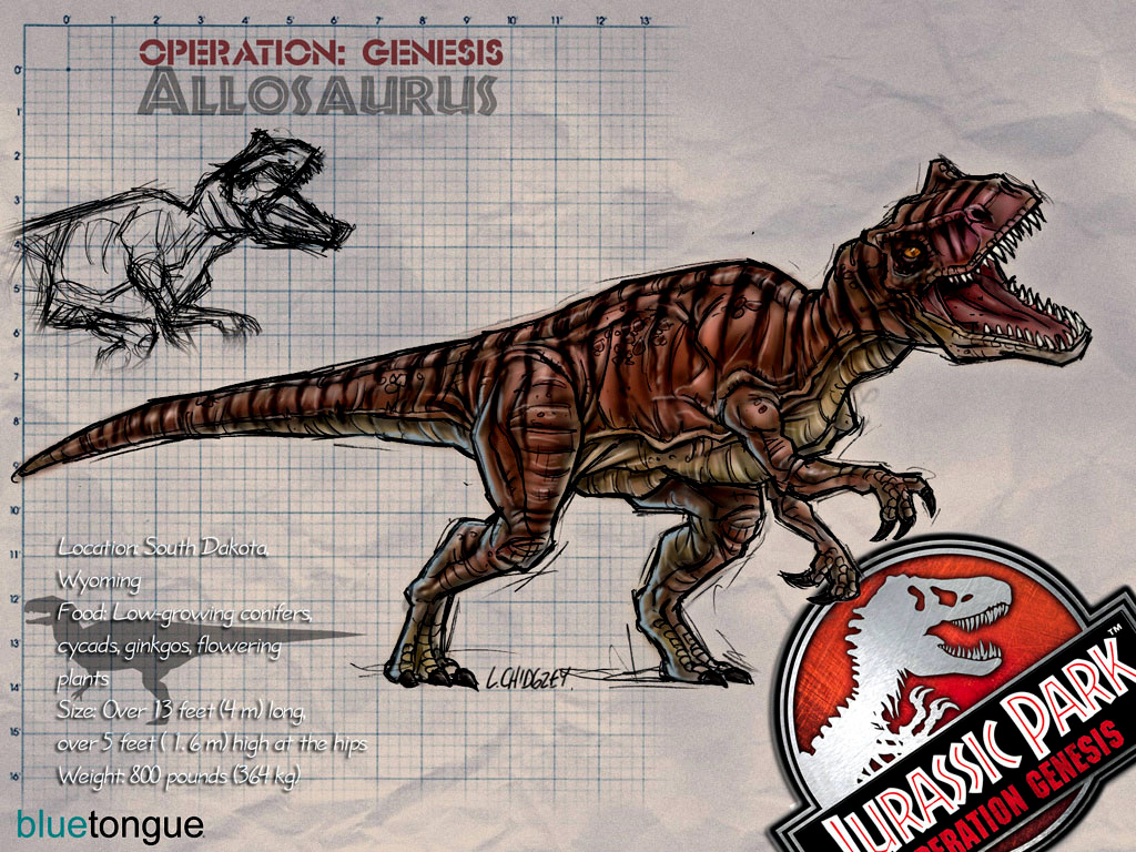 the lost world jurassic park allosaurus