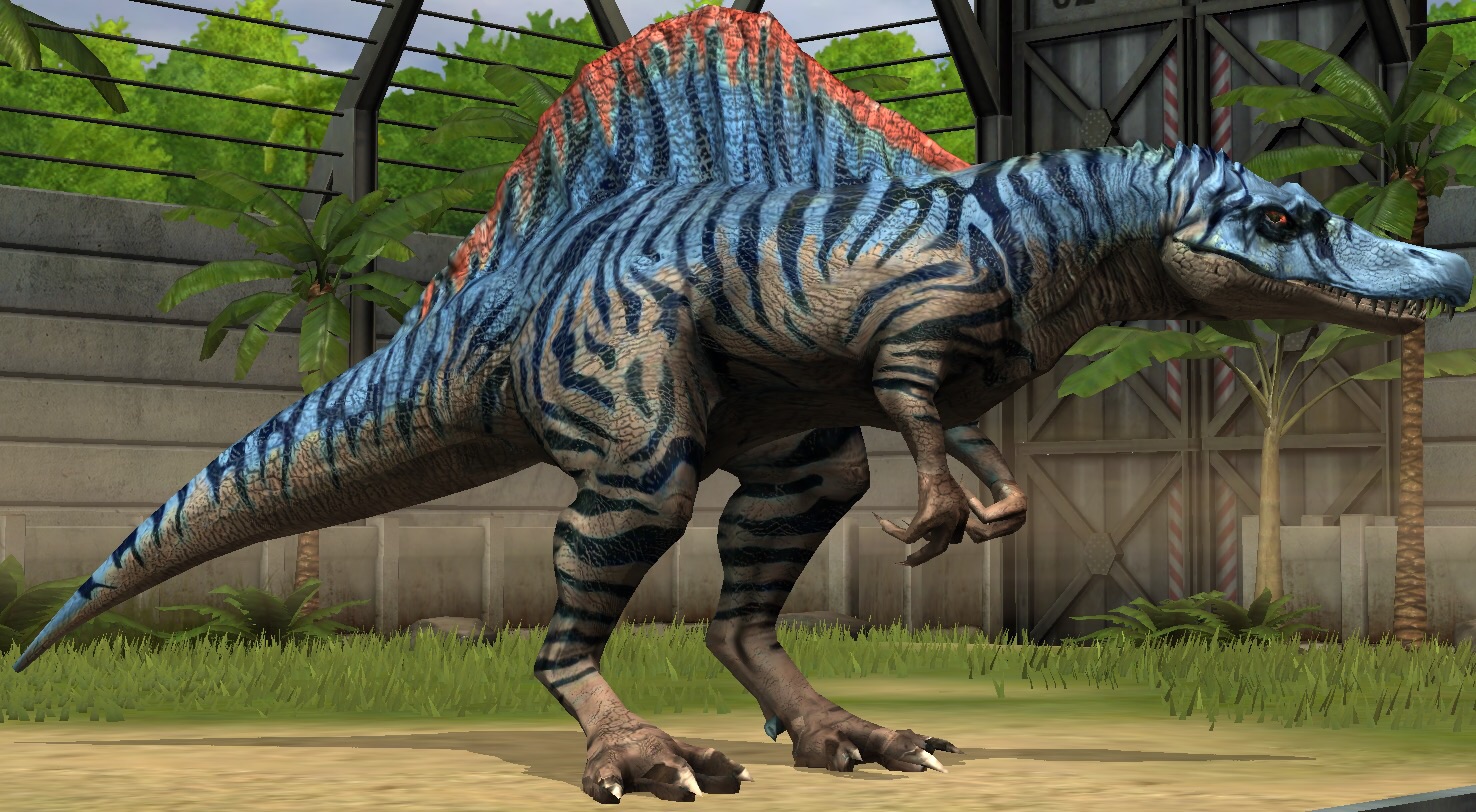 dinosaur with webbed head