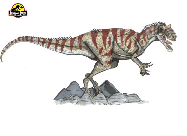 File:Jurassic Park Allosaurus by hellraptor.jpg