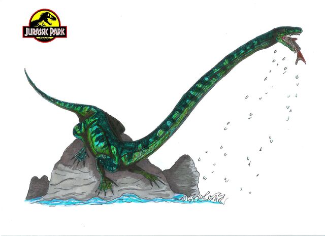 File:Jurassic Park Tanystropheus by hellraptor.jpg