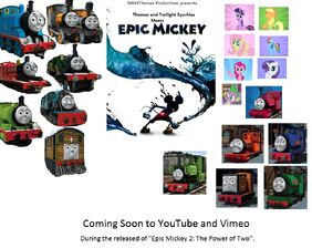 Thomas & Twilight Sparkles Meets Epic Mickey