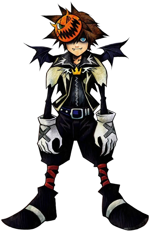 Image Sora Halloween Form (Art) KH.png Kingdom Hearts Wiki