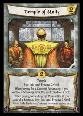 Temple of Unity-card