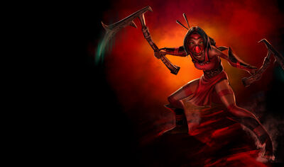 Akali CrimsonSkin old