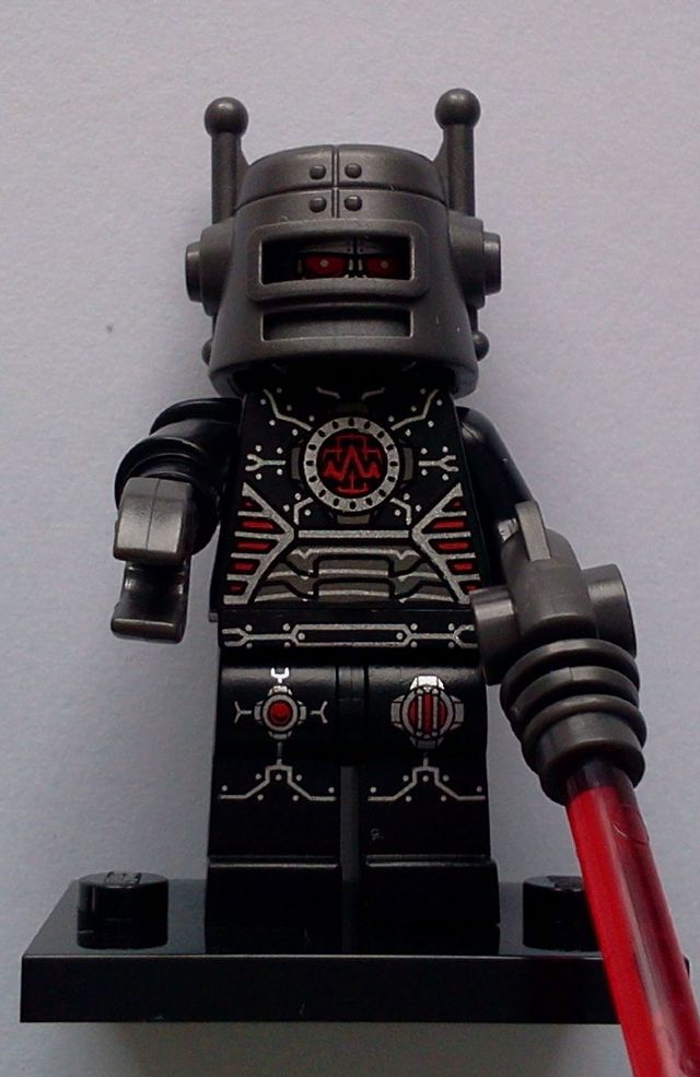 lego minifigures series 8 evil robot