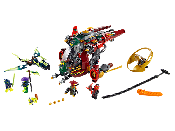 UltraJeux LEGO Ninjago 70735 Le Jet Hybride De Ronin LEGO