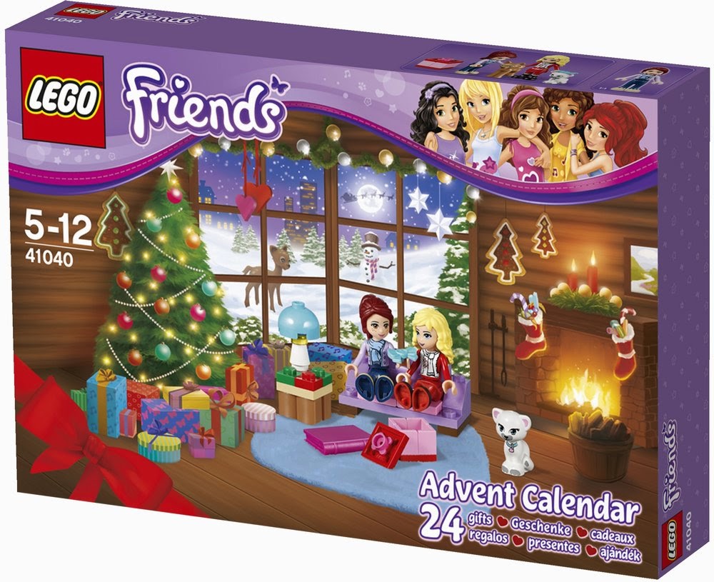 lego friends advent calendar 41040