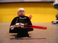 custom lego count dooku
