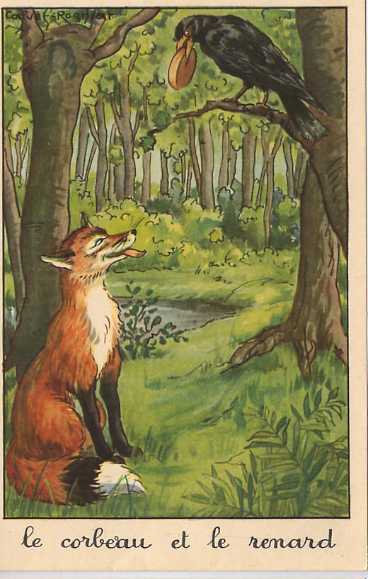FichierLe corbeau et le renard.jpg Wiki Littérature Fandom powered