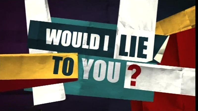 Would i lie to you game