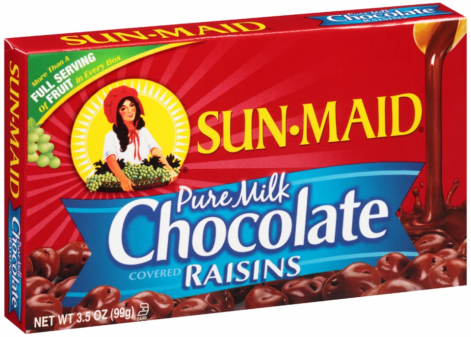 Sun Maid Chocolate Raisins Logopedia Fandom powered by Wikia