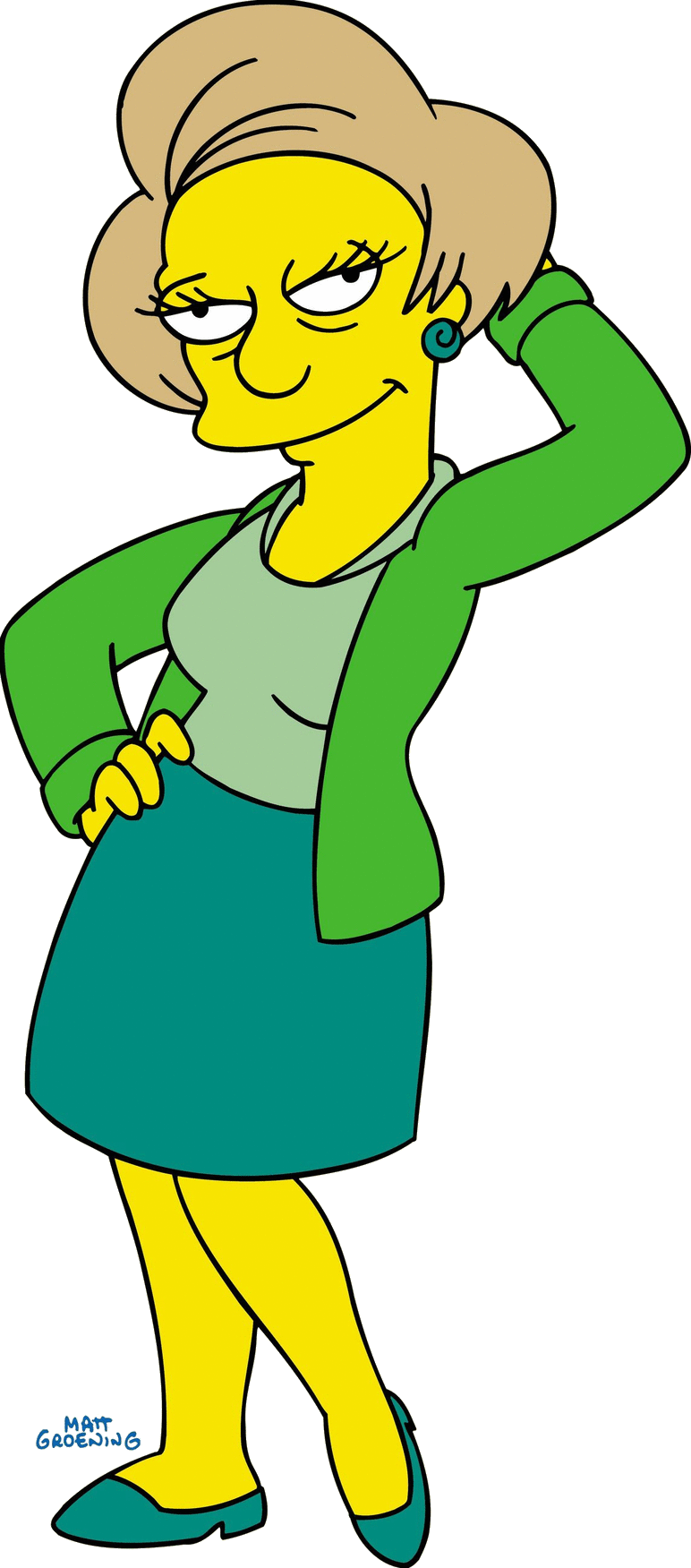 Archivo Edna Krabappel.png Simpson Wiki en Español Fandom powered