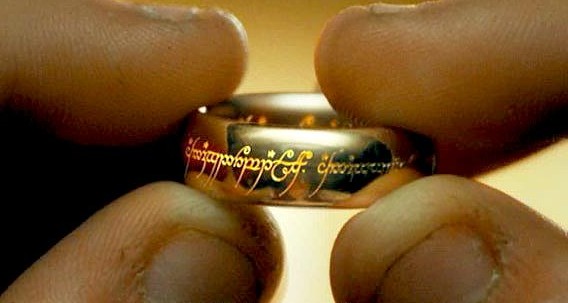 Image result for lord of the rings ring