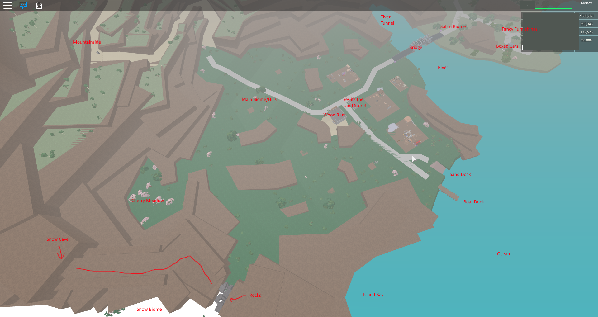 tycoon biome labirinto