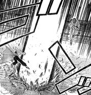 Takamichis Iaiken against Negi