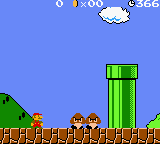 World 1-1 - Warp Pipe - Super Mario Bros. Deluxe