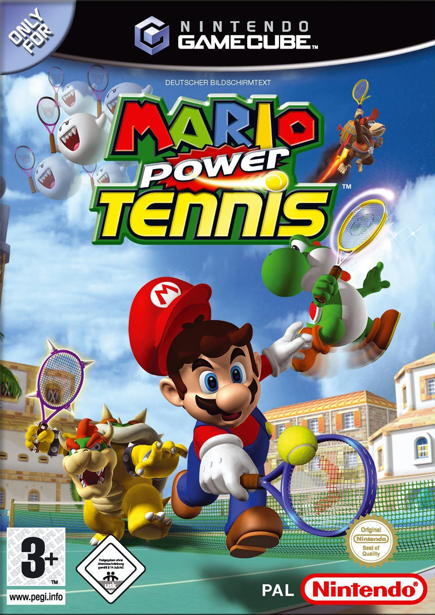 Mario Power Tennis (Nintendo GameCube) MarioWiki FANDOM powered by