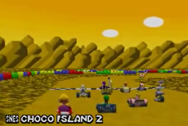 Choco Island Super Mario Kart Choco Island Super Mario Kart