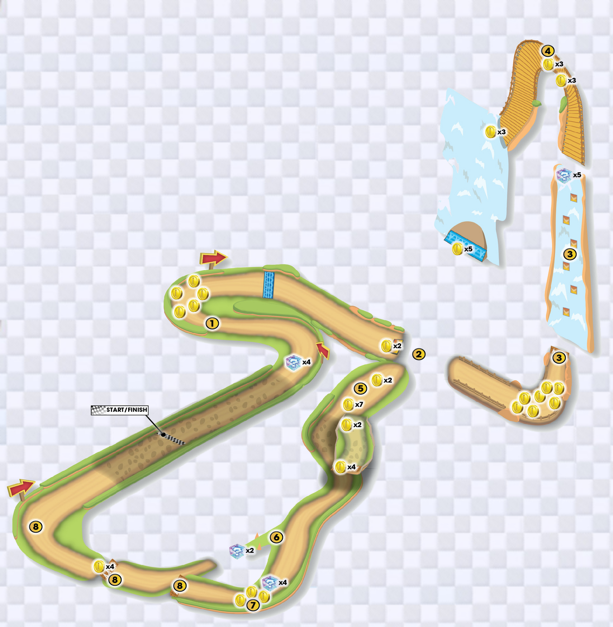 Image Mk8 Shy Guy Falls Map Prima Guidepng Mario Kart Racing Wiki Fandom Powered By Wikia 