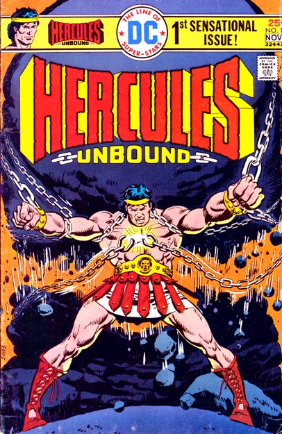 Cover di Hercules Unbound n. 1, disegni di José Luis García-López