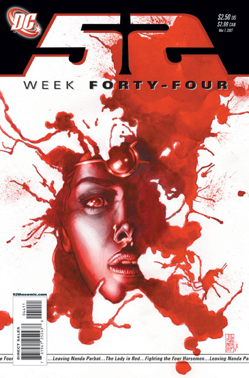 Cover dell’albo 44 di 52 in cui Iside muore