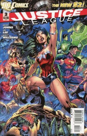 Cover for Justice League #3 (2012)