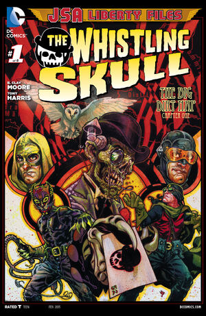 Cover for JSA Liberty Files: The Whistling Skull #1 (2013)