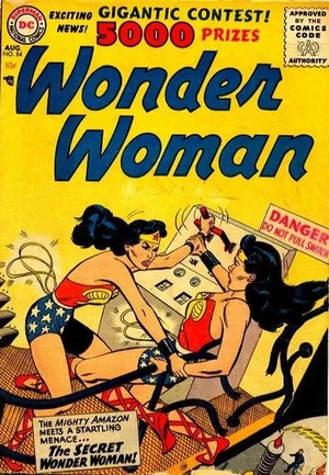 Cover for Wonder Woman #84 (1956)
