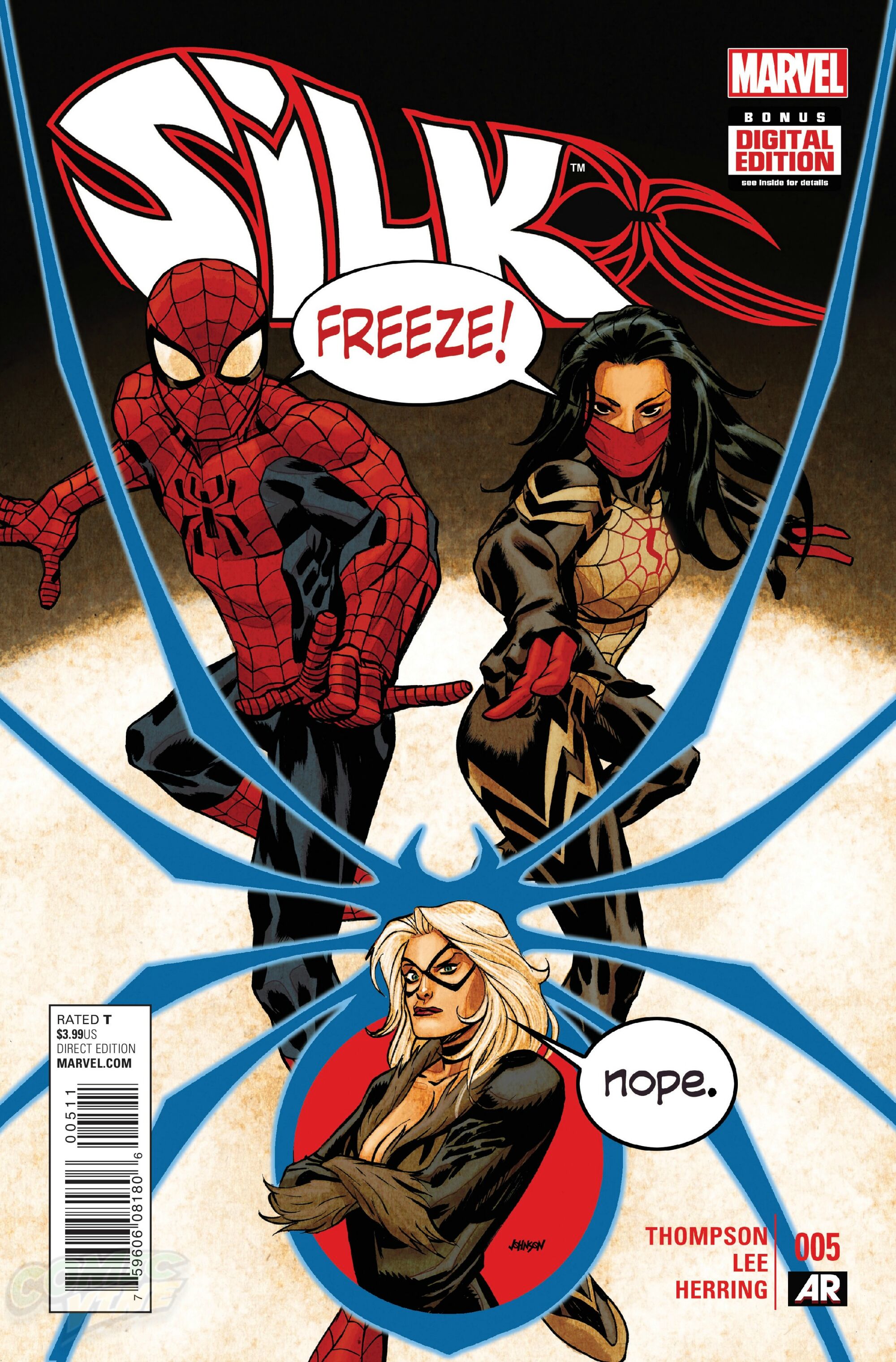 Silk Vol 1 5 | Marvel Database | FANDOM powered by Wikia
