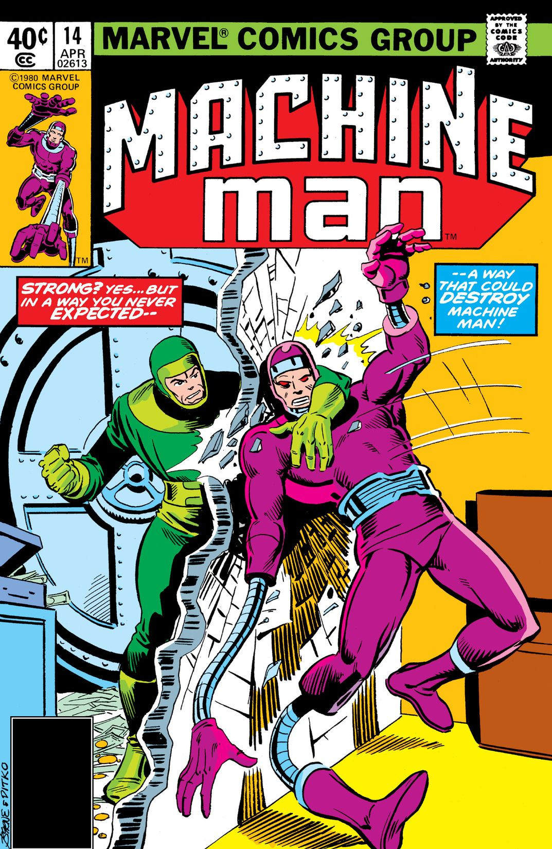 Machine Man Vol 1 14 Marvel Database FANDOM powered by Wikia