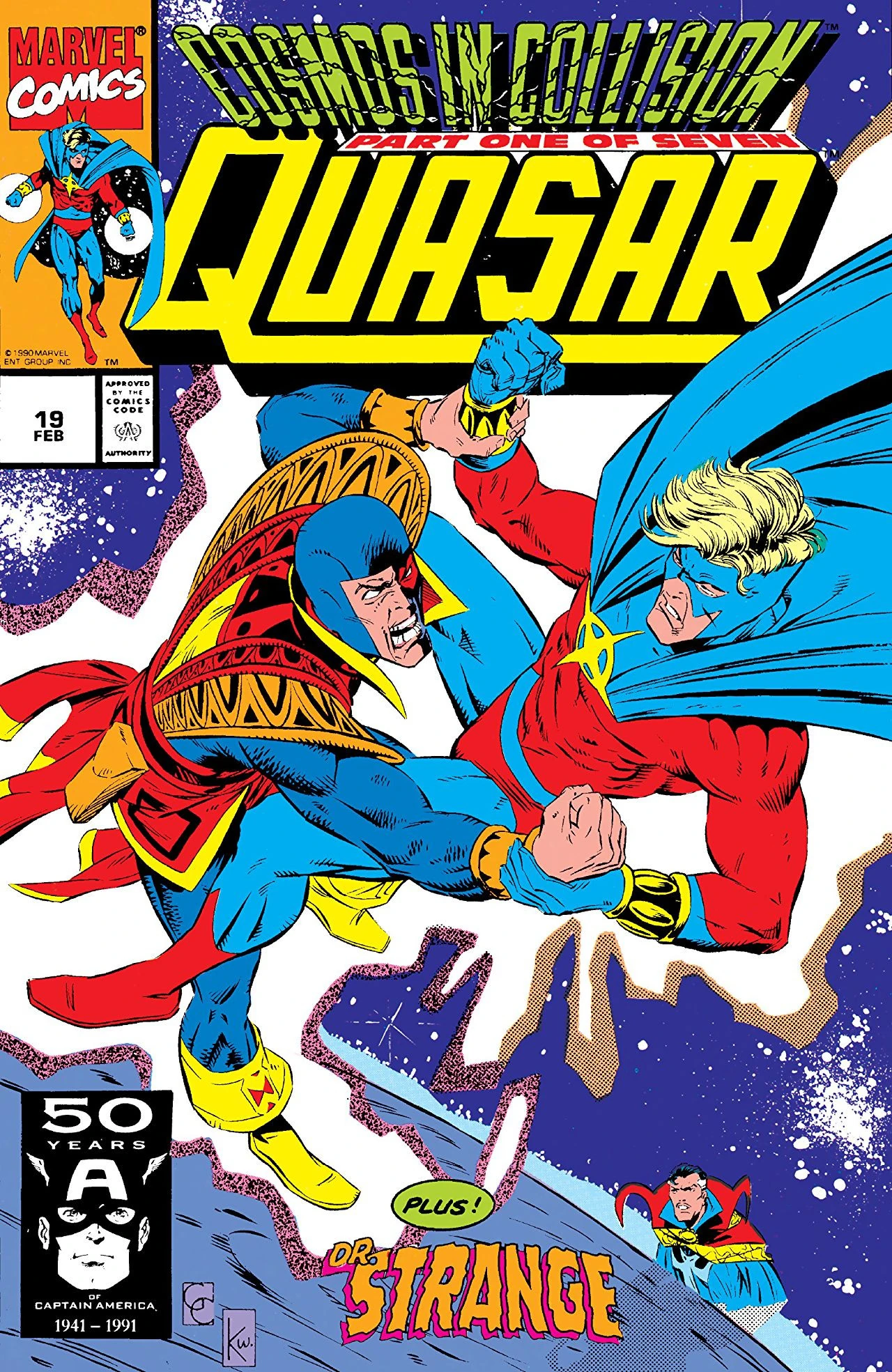 Quasar Vol 1 19 | Marvel Database | FANDOM powered by Wikia
