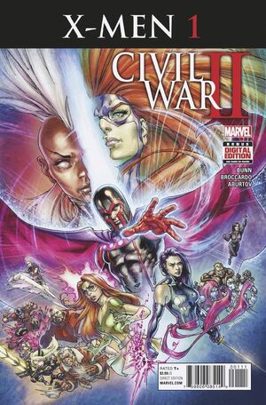 Civil War II X-Men Vol 1 1
