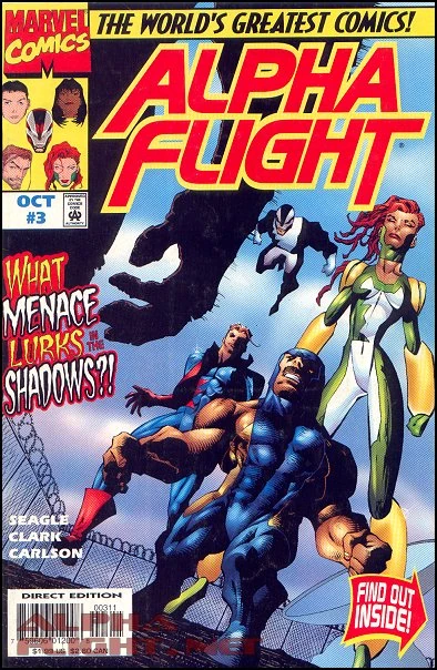 Alpha Flight Vol 2 3 Alpha Flight Comics Comic Book Covers