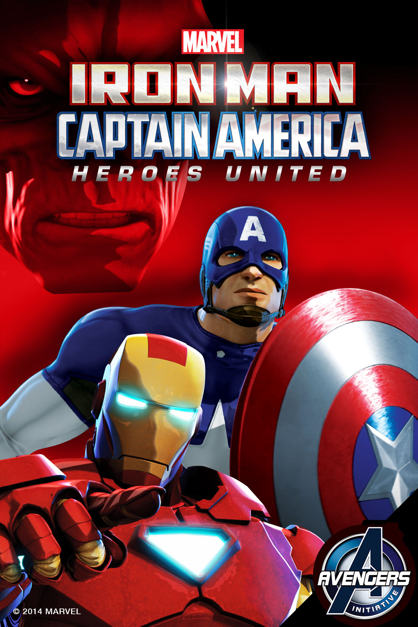 Iron Man &amp; Captain America Heroes United Marvel Movies