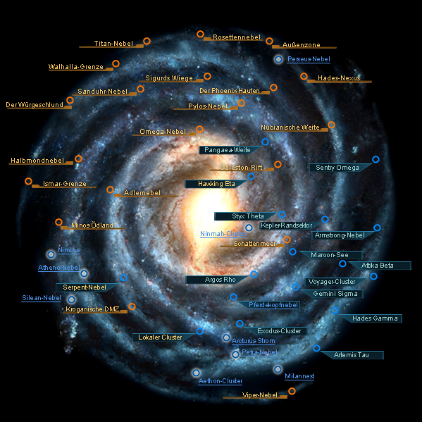 Karte Der Milchstraße