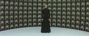 Neo in Arch room