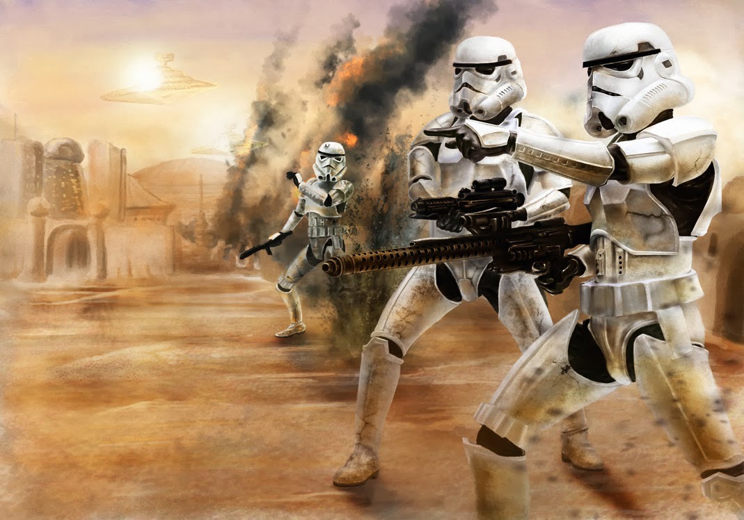 clone trooper armor vs stormtrooper armor