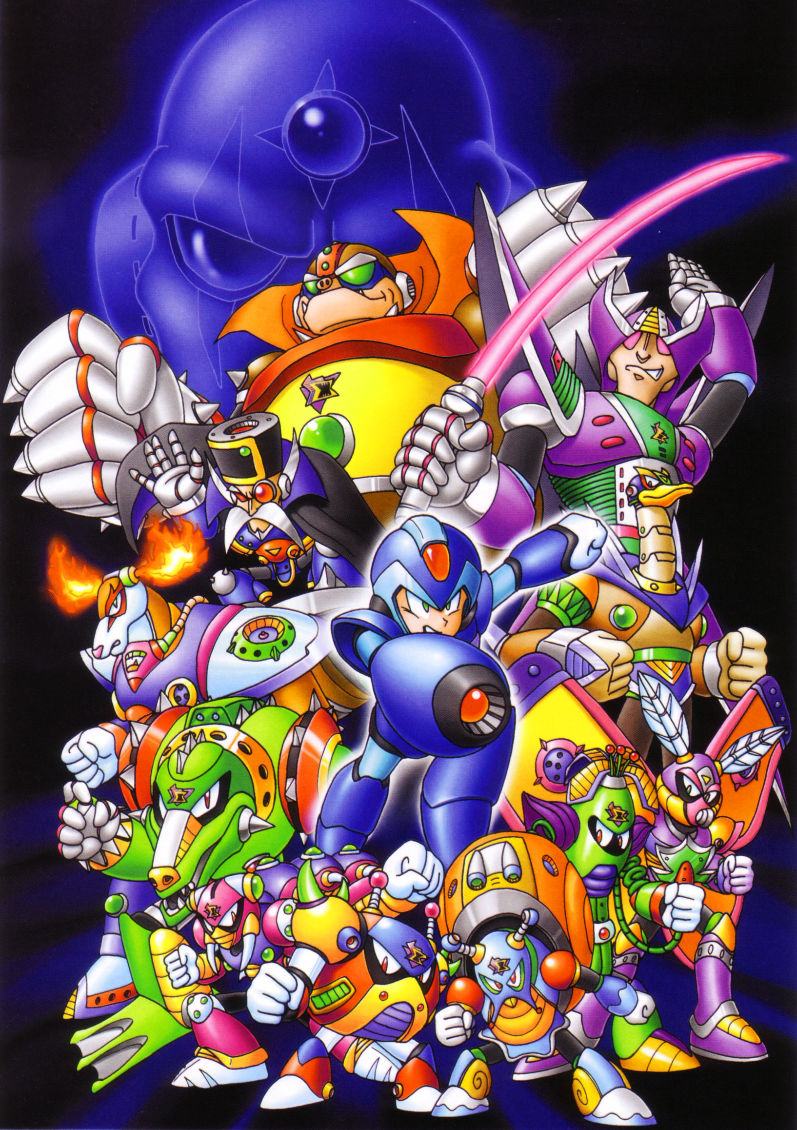 Megaman Vs Robot Masters MM2 by Hitoshi-Ariga-Club on DeviantArt