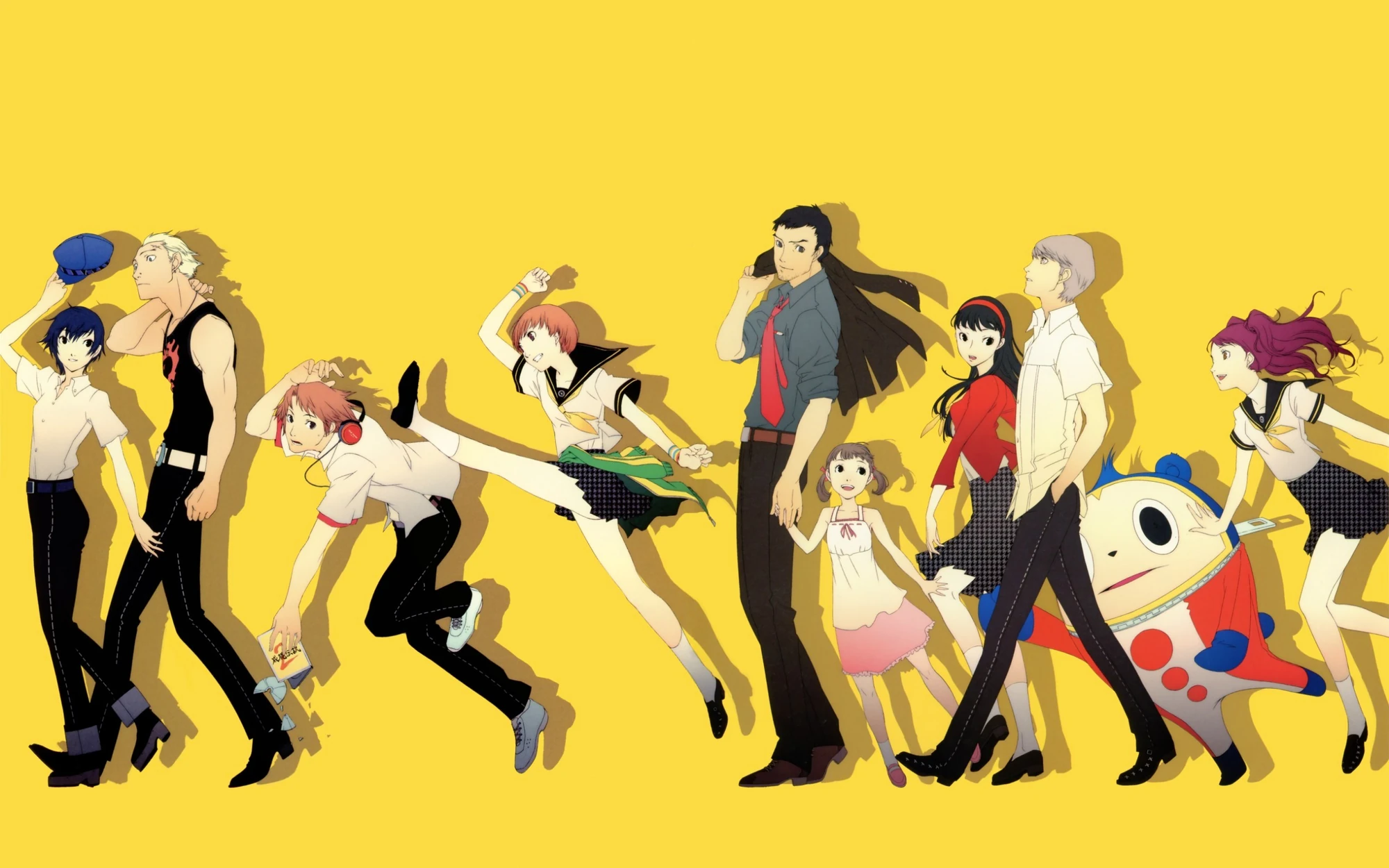 Image Persona 4 Investigation Team 9 jpg Megami Tensei Wiki