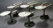 GameScience Star Trek starship miniatures