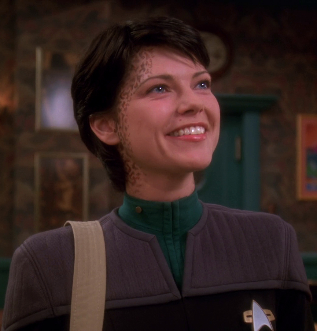 So I've been re-watching ST: DS9 and it occurred to me that Ezri Dax m...