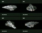 Scout ship computer files of Santa Barbara Studios