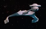D7 battlecruiser three-quarter