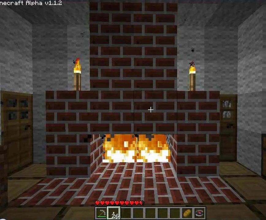 Image Fireplace.jpg Minecraft Wiki Fandom powered by Wikia