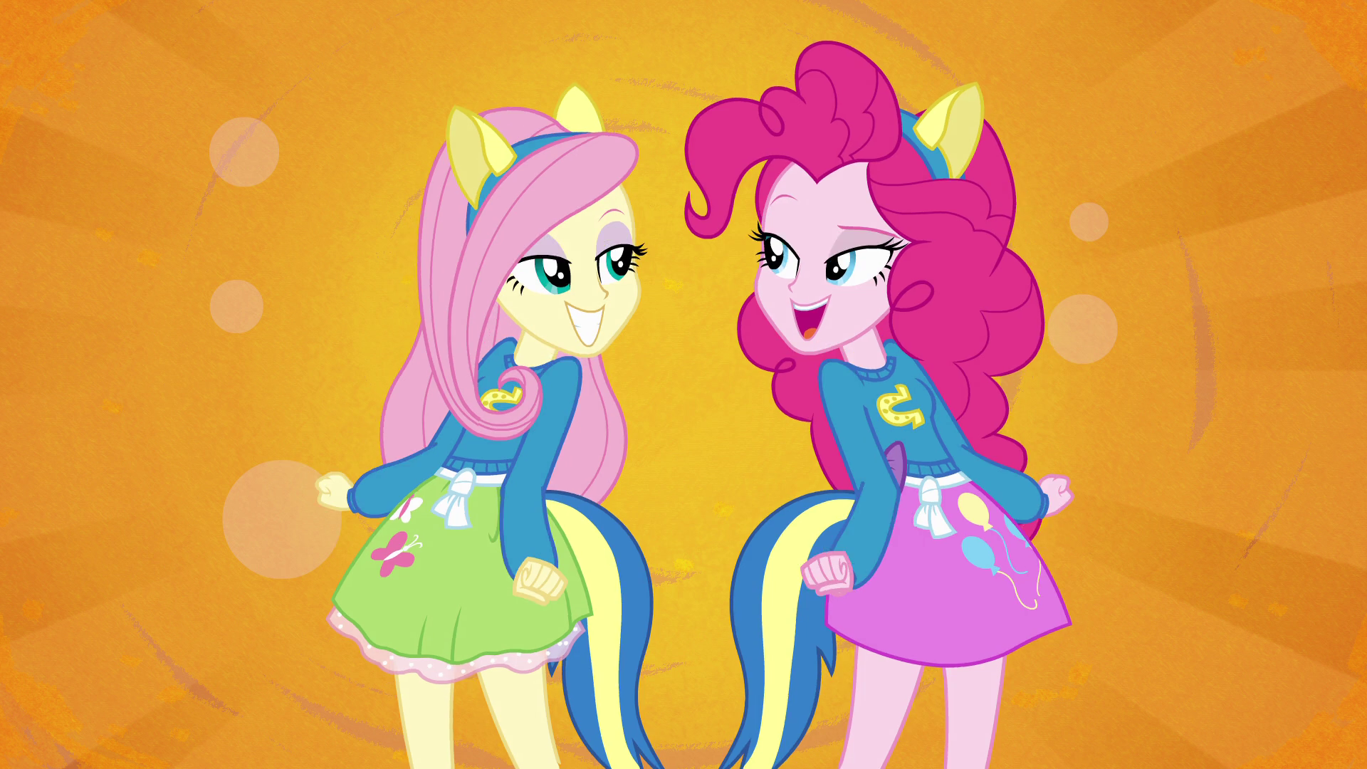 Image Fluttershy and Pinkie Pie splash screen EG.png My Little Pony Friendship is Magic Wiki