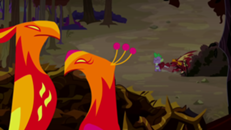 Phoenixes looking at each other 2 S2E21