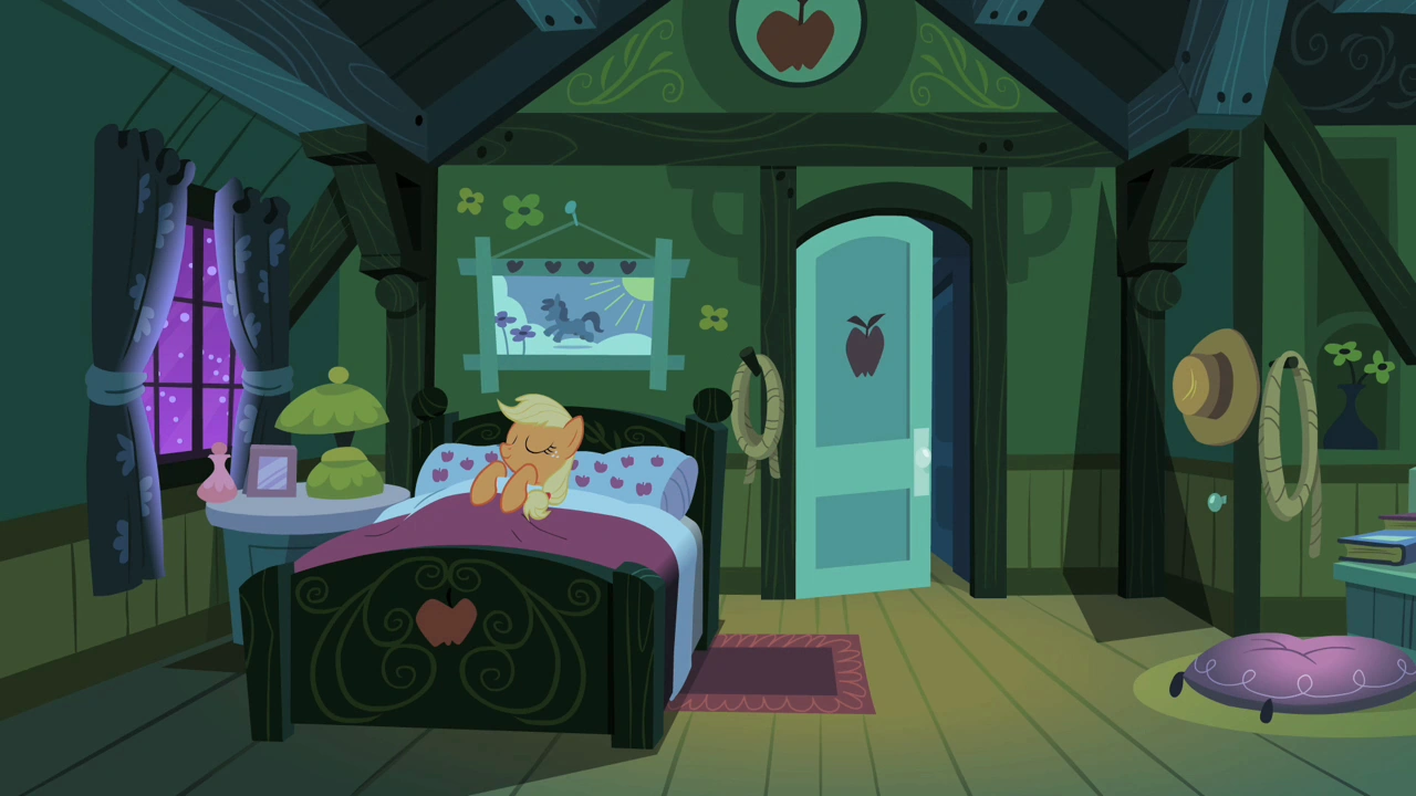 Image - Applejack bedroom S2E06.png | My Little Pony Friendship is