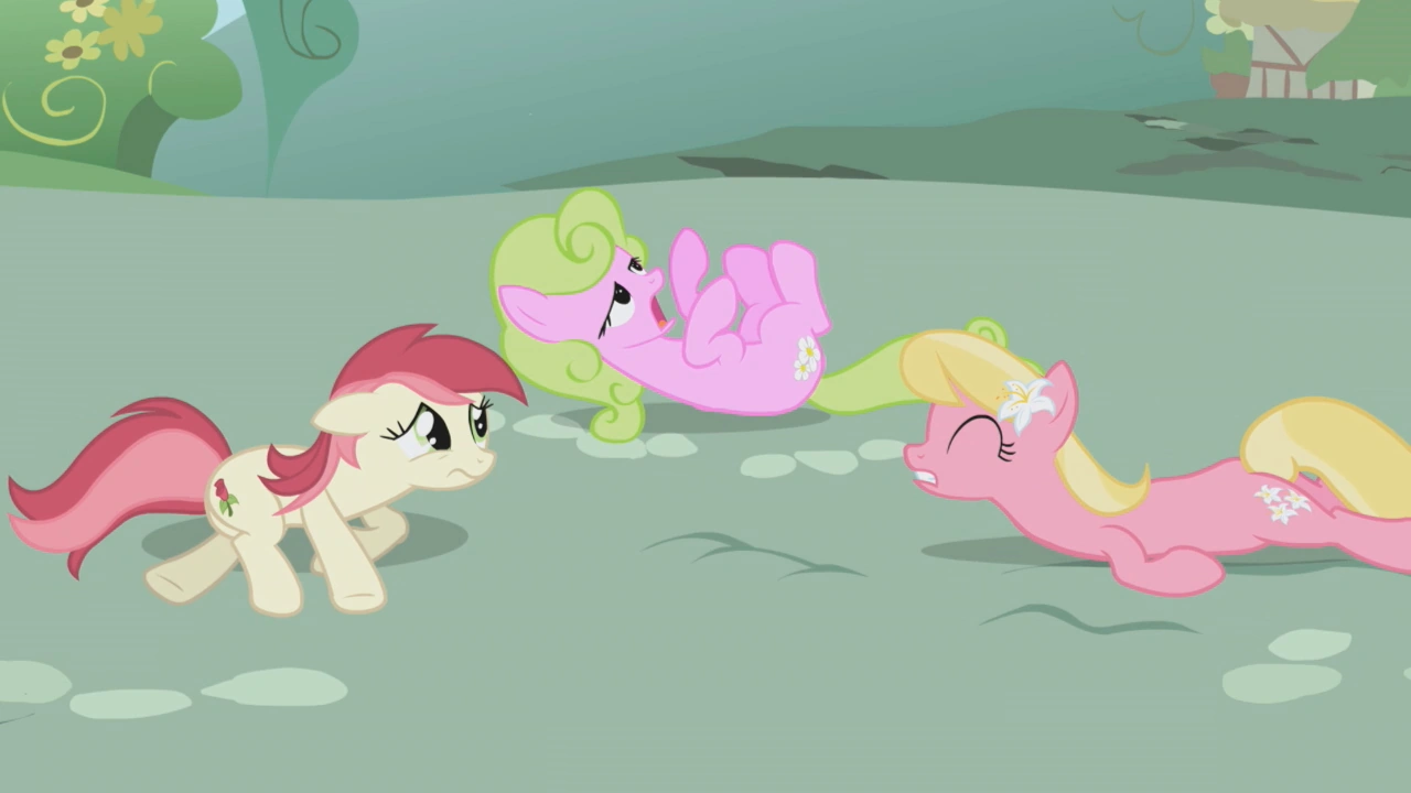 Image Daisy, Lily and Rose wake up S1E4.png My Little Pony